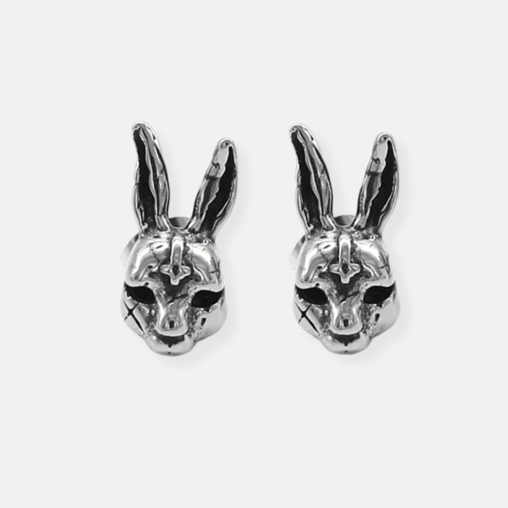 Cursed Bunny Stud Earrings