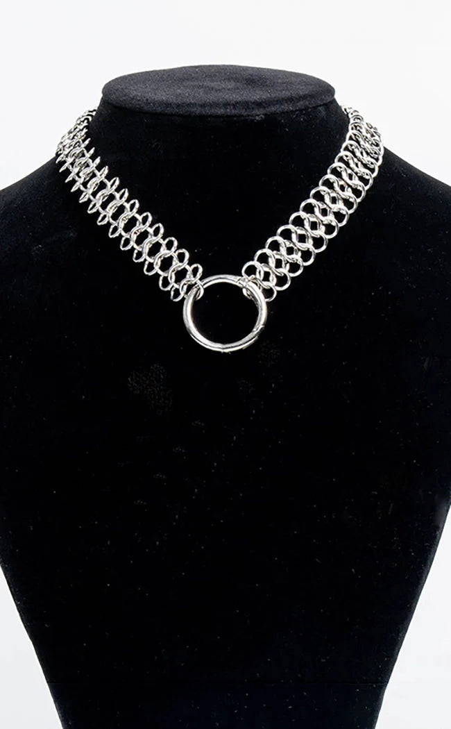 Chainmail Choker Necklace