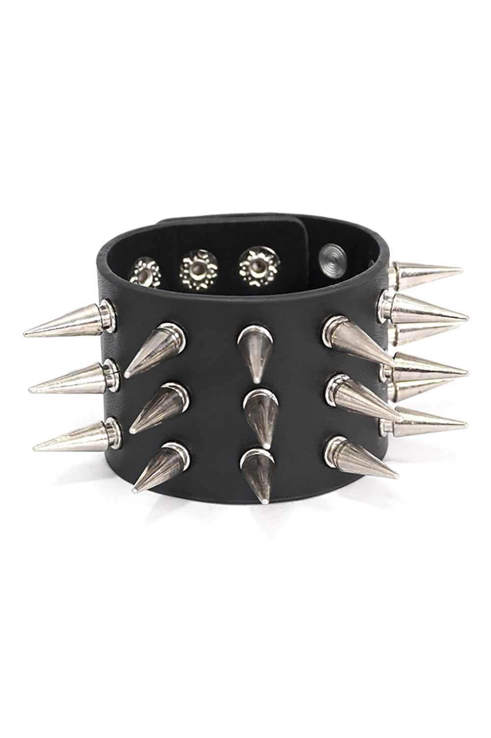 Punk Spike Cuff Bracelet